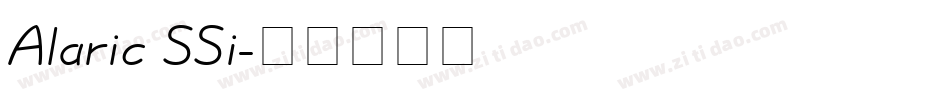 Alaric SSi字体转换